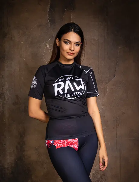 RAW / Dámský rashguard s krátkým rukávem