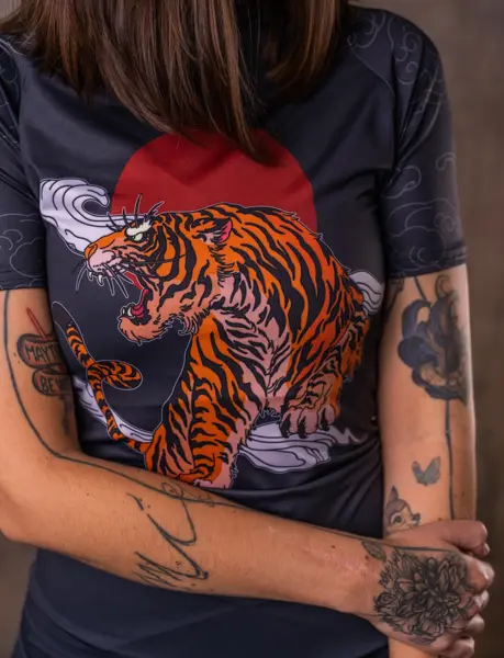 TIGER / Dámský rashguard s krátkým rukávem