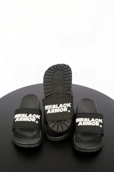 AIR Slides Black Armor