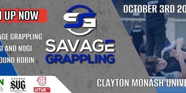 Savage Grappling October 3rd