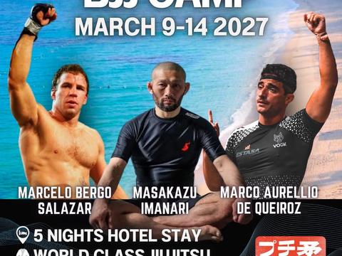 The Okinawa BJJ Camp- Imanari + Marco Aurellio + Marcello Bergo