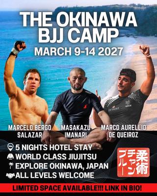 The Okinawa BJJ Camp- Imanari + Marco Aurellio + Marcello Bergo