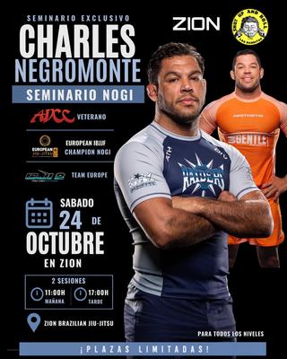 Seminario Exclusivo NoGi con Charles Negromonte