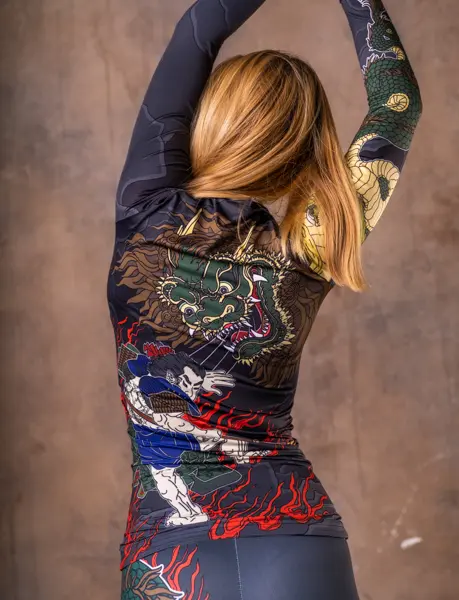 DRAGON / Dámský rashguard s dlouhým rukávem