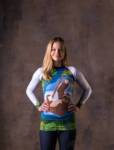 LENOCHOD / Dámský rashguard s dlouhým rukávem