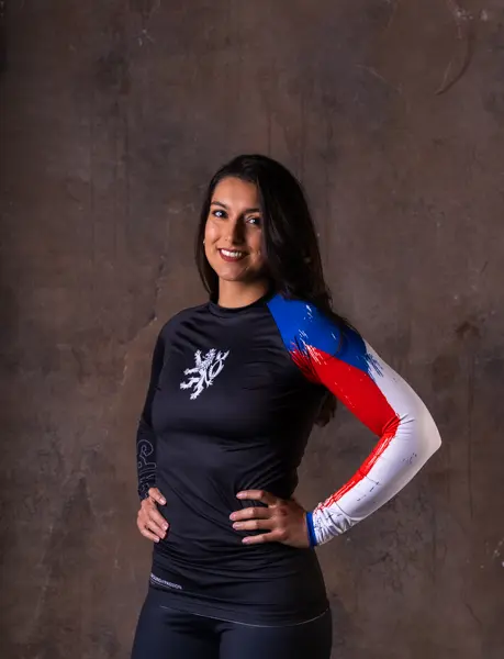 CZECH FLAG / Dámský rashguard s dlouhým rukávem