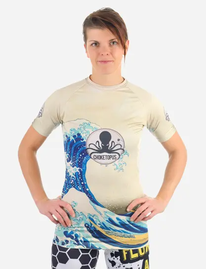 WAVE / Dámský rashguard s krátkým rukávem