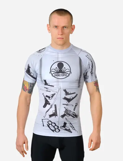 HUMAN WEAPON / Pánský rashguard s krátkým rukávem