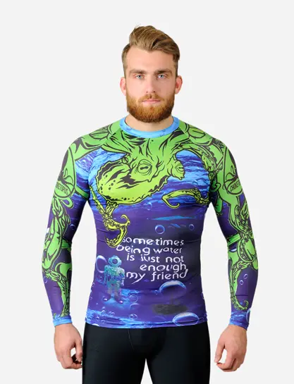 CHOKETOPUS / Pánský rashguard s dlouhým rukávem