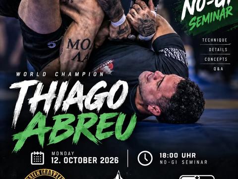 NO-GI Seminar with Thiago Abreu
