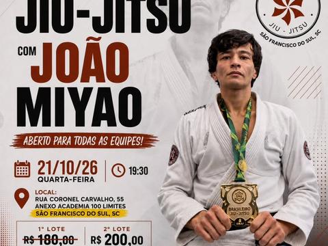 Seminário de Jiu-Jitsu com João Miyao