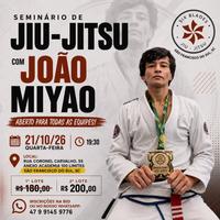 Seminário de Jiu-Jitsu com João Miyao