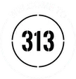313 Brazilian Jiu Jitsu - Leyton logo