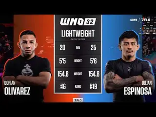 Dorian Olivarez vs Julian Espinosa | FULL MATCH | WNO 32