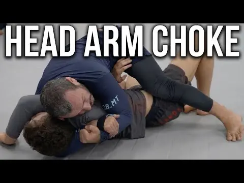 Head and Arm Choke from Mount (Lachlan Giles)