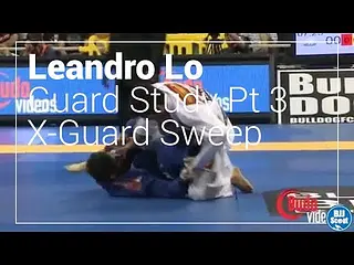 BJJ Scout: Leandro Lo Guard Study Part 3 - Modified X-Guard Sweep