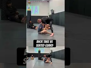 Back Take vs Seated Guard