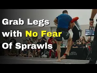 Steer Clear of Sprawls with 2 Single Leg Takedowns for BJJ