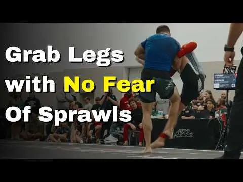 Steer Clear of Sprawls with 2 Single Leg Takedowns for BJJ