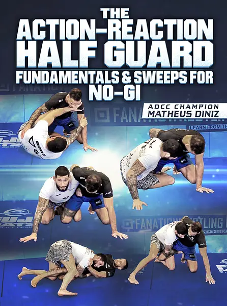 The Action-Reaction Half Guard by Matheus Diniz