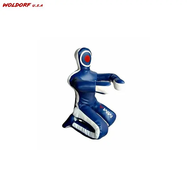 MMA Martial Arts Brazilian Grappling Dummy Jiu Jitsu Punching bag Blue