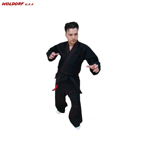 GOOD LUCK JIU JITSU KIMONO BLACK