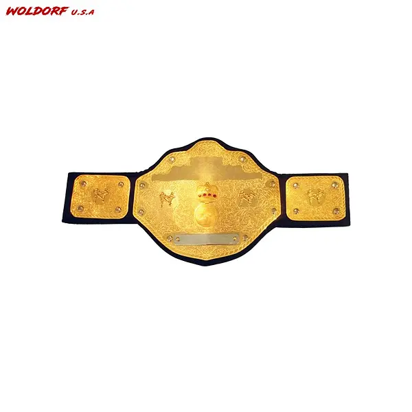 Golden Plated CHAMPIONSHIP BELT