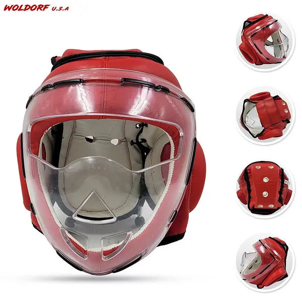 Clear Face Cover Head Gear
