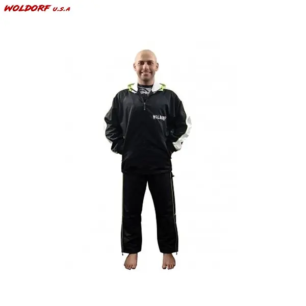 Training work out and track suit in polyester