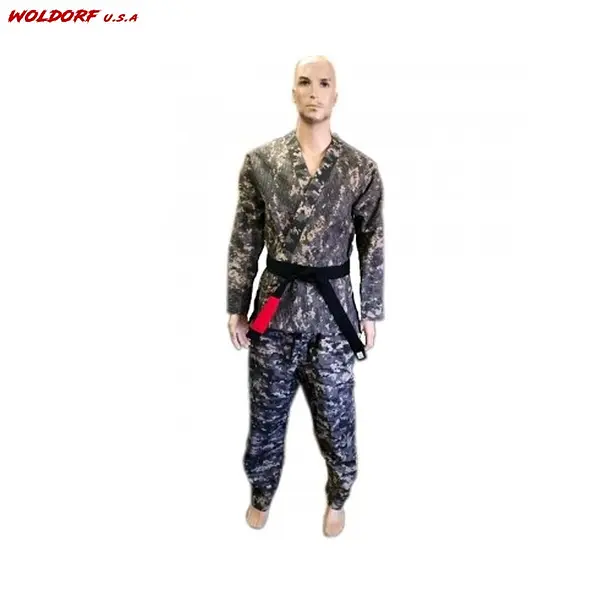 Gold Weave Bjj Kimono Cameo Print NO LOGO