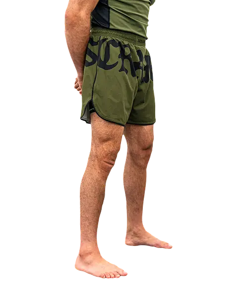 Glyph Shorts – Olive Green