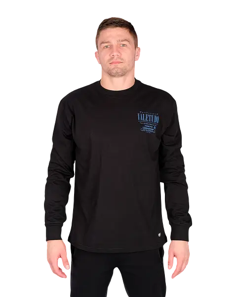 Vale Tudo T-Shirt Long Sleeve – Black