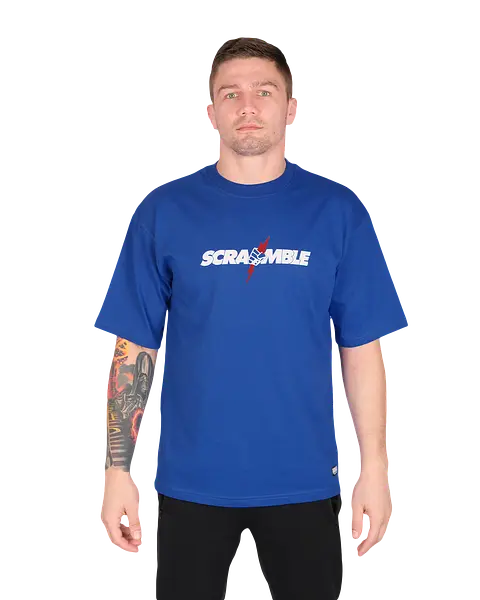 Scramble Never Die T-Shirt – Blue