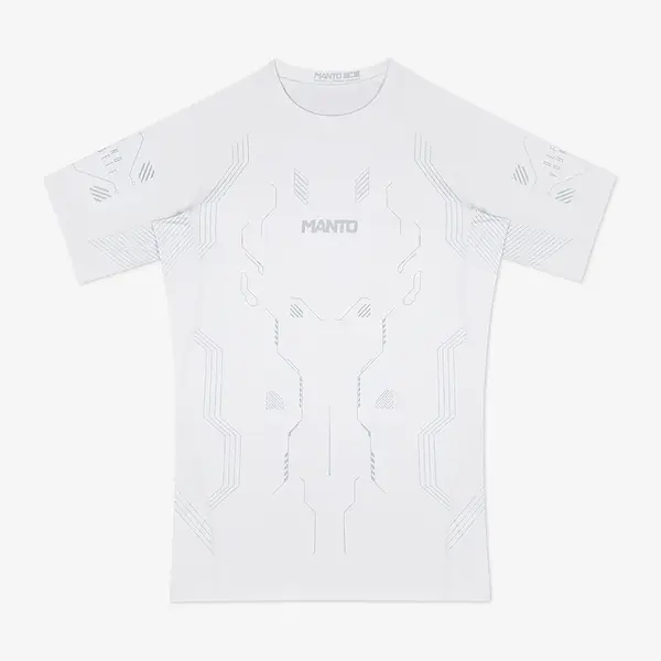Manto Rashguard Shield white