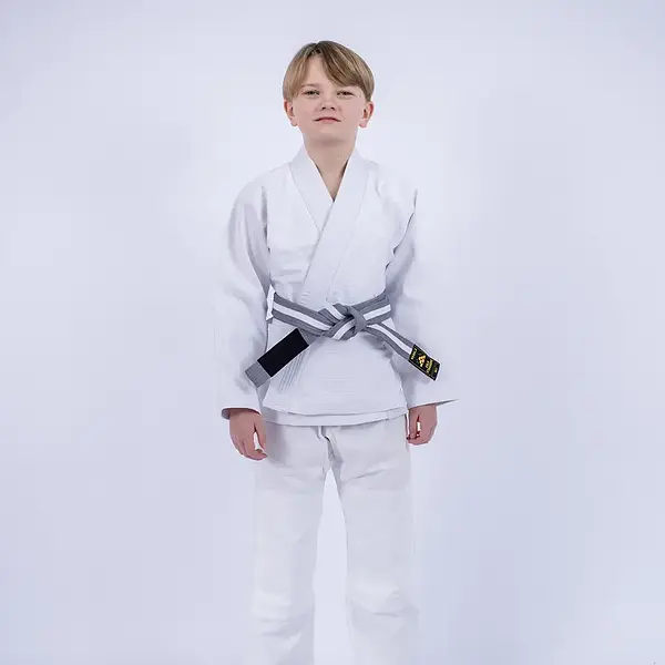 Rebelz BJJ Gi Kids Academy 2 white