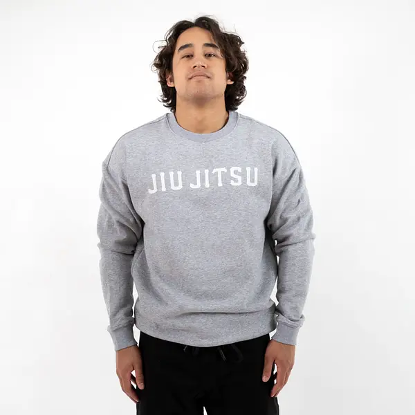Rebelz Sweatshirt Jiu Jitsu grey