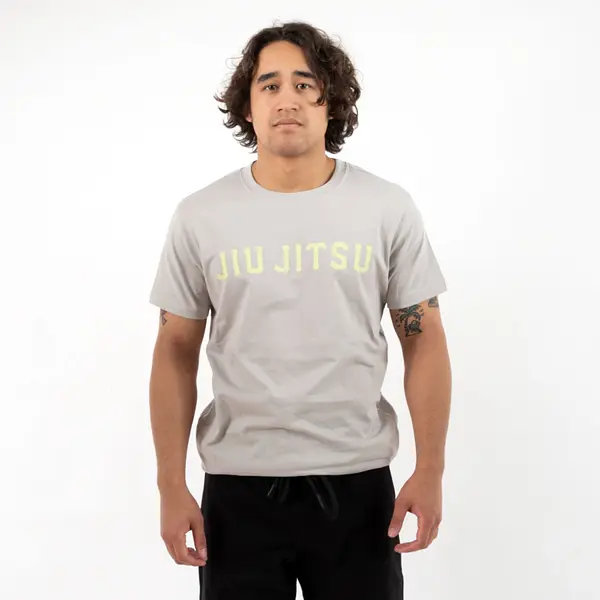 Rebelz T-shirt Jiu Jitsu grey