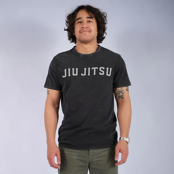 Rebelz T-shirt Jiu Jitsu acid black