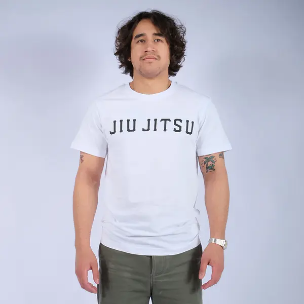 Rebelz T-shirt Jiu Jitsu white
