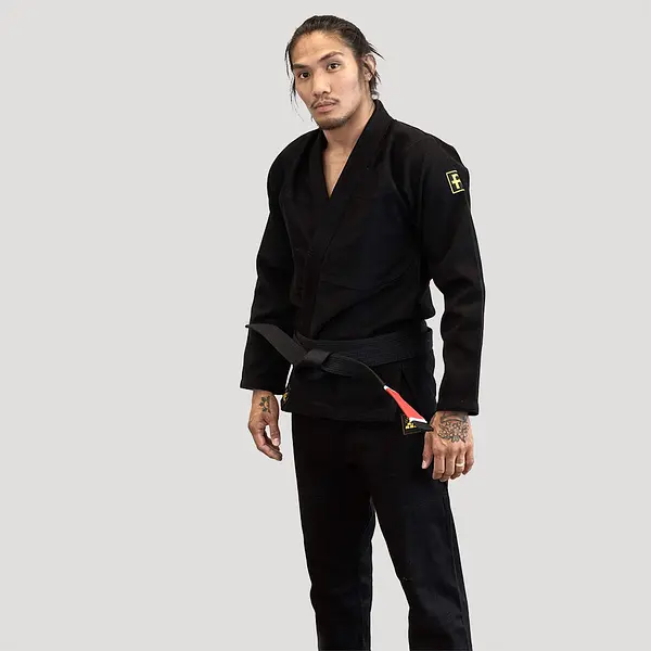 Rebelz BJJ Jacket Gold Standard 2 black
