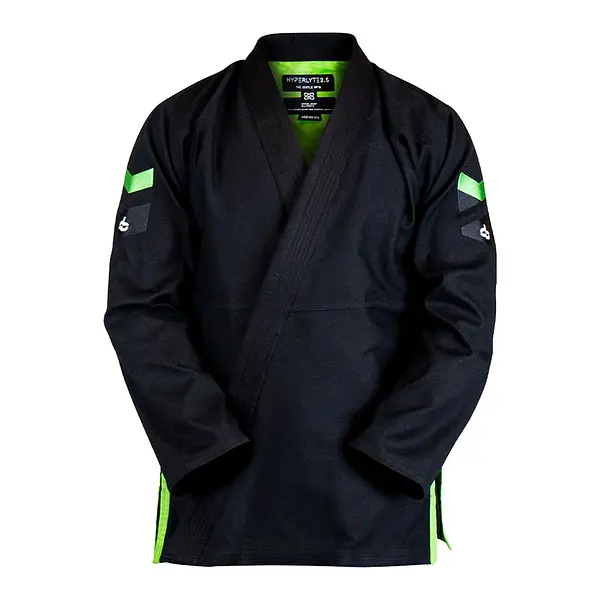 Hyperfly BJJ Gi Ladies Hyperlyte 3.5 black/green