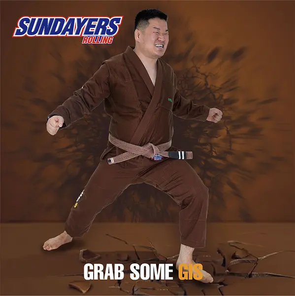 Sunday Grocery Store BJJ Gi Energy brown