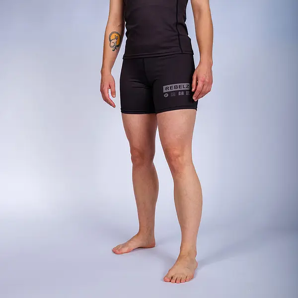 Rebelz Vale Tudo Shorts Women Stealth 2.0