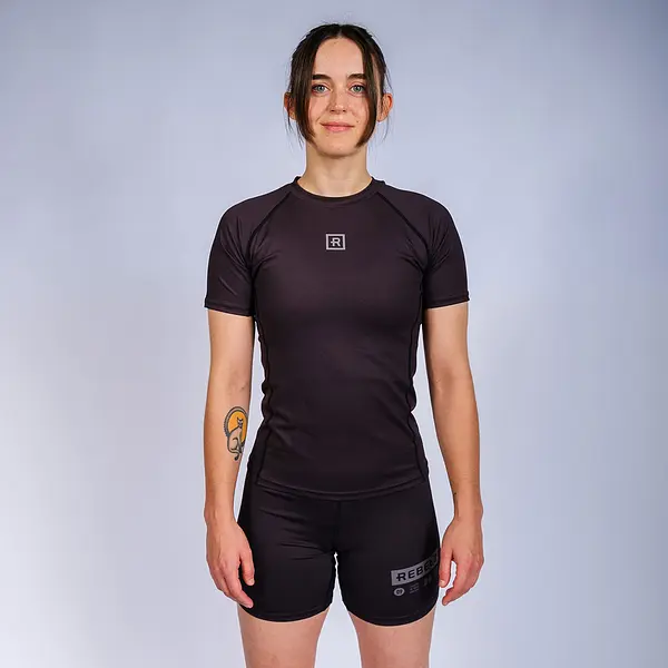 Rebelz Rashguard Women Stealth 2.0 Short Sleeve