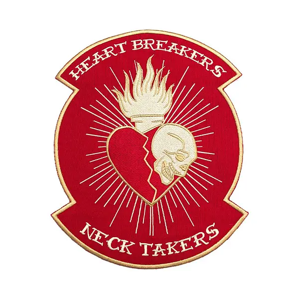 Hyperfly Patch Heart Beakers And Neck Takers