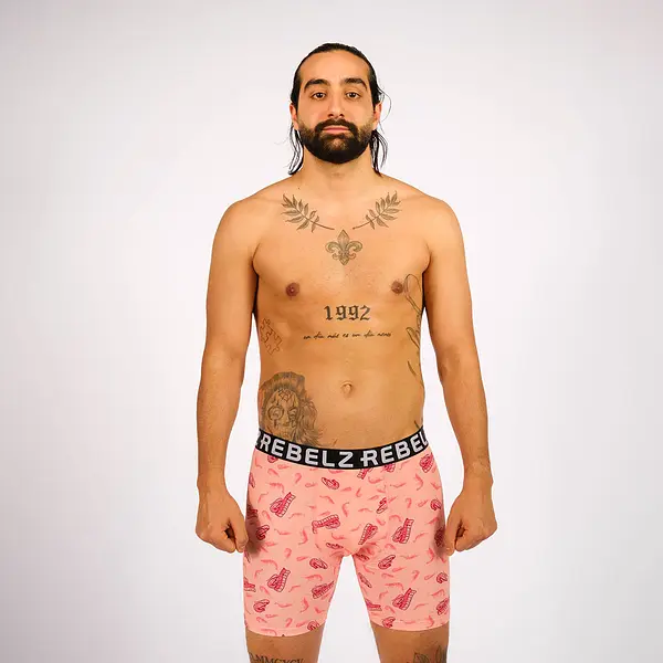 Rebelz Underwear Boxers Shrimpin Business