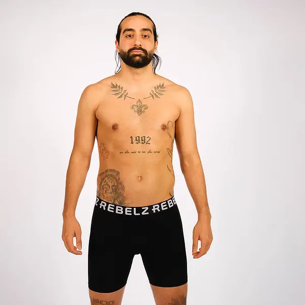 Rebelz Underwear Boxers Solid black