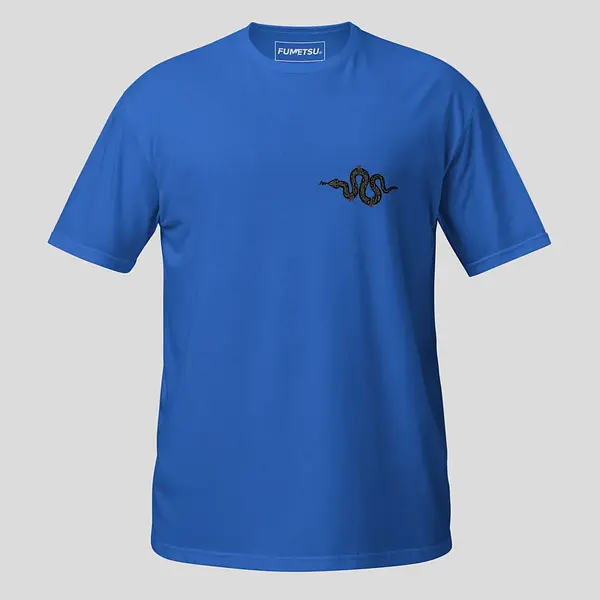Inked - Snake T-Shirt Blue/Red