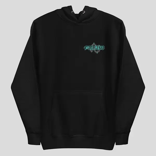 Inked - Snake Hoodie Black/Teal