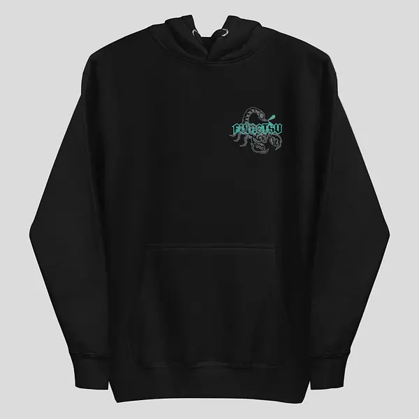 Inked - Scorpion Hoodie Black/Teal
